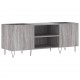 Sonata H Шкаф за винилови плочи сив сонома 121x38x48 см инженерно дърво