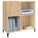 Sonata H Шкаф за винилови плочи сонома дъб 84,5x38x89 см инженерно дърво