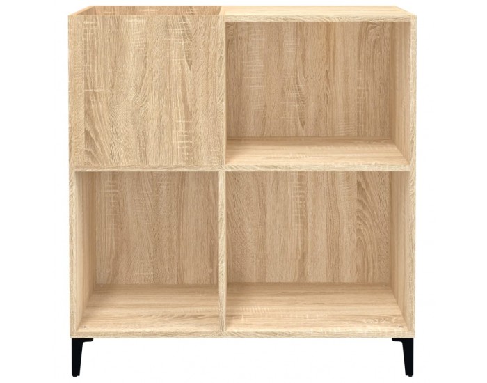 Sonata H Шкаф за винилови плочи сонома дъб 84,5x38x89 см инженерно дърво