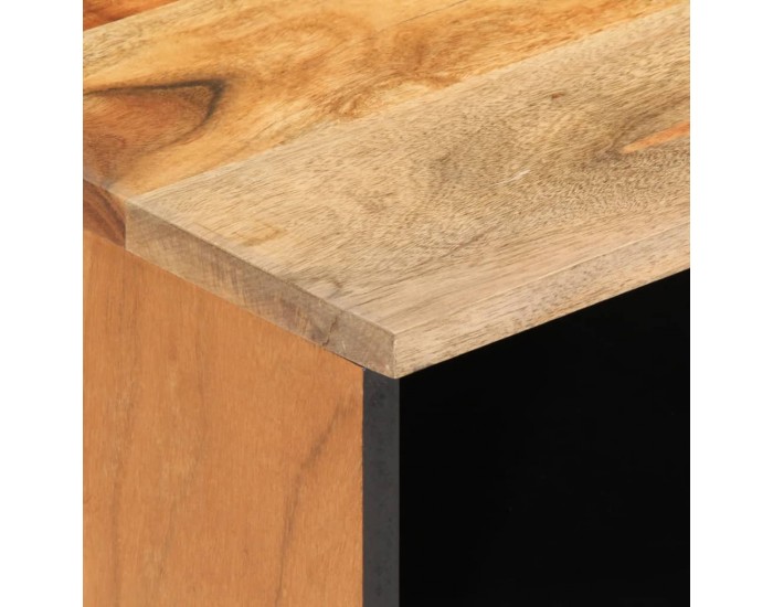 Sonata H ТВ шкаф, 80x34x46 см, акациево дърво масив