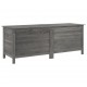 Sonata H Градинска ракла антрацит 150x50x56,5 см чам масив