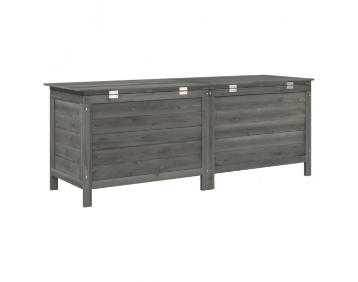 Sonata H Градинска ракла антрацит 150x50x56,5 см чам масив
