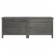 Sonata H Градинска ракла антрацит 150x50x56,5 см чам масив