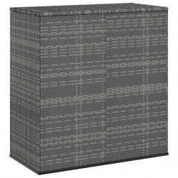 Sonata H Кутия за градински възглавници PE ратан 100x49x103,5 см сива - Construcții de exterior