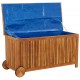 Sonata H Градинска кутия за съхранение с колела 113x50x58см акация масив