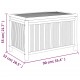 Sonata H Градинска кутия за съхранение 90x52x55 см бамбук