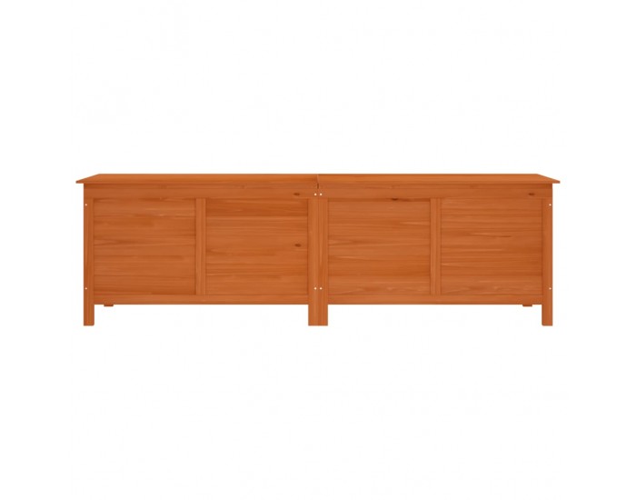 Sonata H Градинска кутия за съхранение кафява 198,5x50x56,5 см чам масив