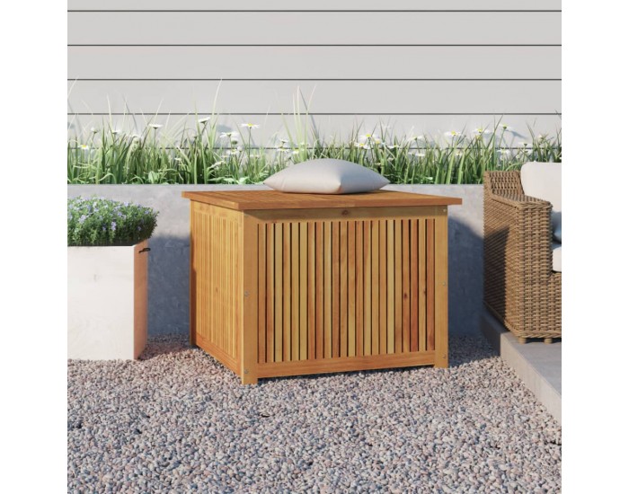 Sonata H Градинска кутия за съхранение 75x75x58 см акациево дърво масив