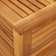 Sonata H Градинска кутия за съхранение 150x50x56 см акациево дърво масив