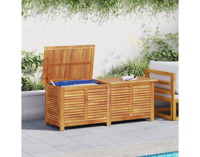 Sonata H Градинска кутия за съхранение 150x50x56 см акациево дърво масив
