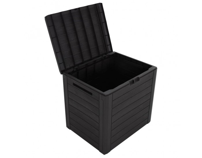 Sonata H Градински сандък за съхранение кафяв 58,5x46x55 см полипропилен