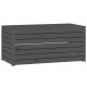 Sonata H Градинска кутия сива 101x50,5x46,5 см масивна борова дървесина