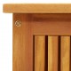 Sonata H Градинска кутия за съхранение 113x50x58 см акациево дърво масив