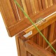 Sonata H Градинска кутия за съхранение 113x50x58 см акациево дърво масив