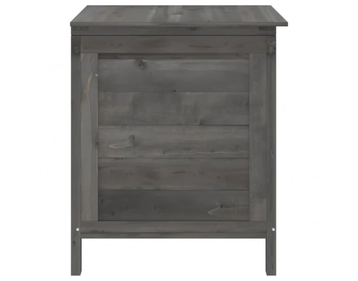 Sonata H Градинска ракла антрацит 50x49x56,5 см чам масив