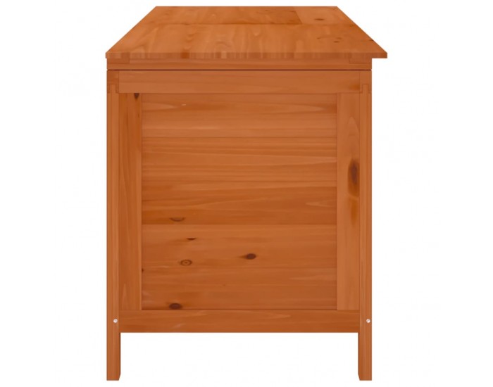 Sonata H Градинска кутия за съхранение кафява 150x50x56,5 см чам масив