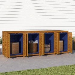 Sonata H Градинска кутия за съхранение, 280x87x104 см, акация масив - Construcții de exterior