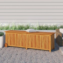 Sonata H Градинска кутия за съхранение колела 150x50x58 см акация масив - Construcții de exterior