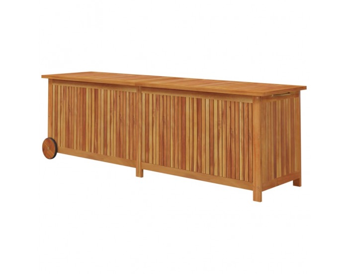 Sonata H Градинска кутия за съхранение колела 150x50x58 см акация масив