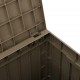 Sonata H Градински сандък за съхранение кафяв 55,5x43x53 см полипропилен