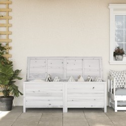 Sonata H Градинска кутия за съхранение бяла 150x50x56,5 см чам масив - Construcții de exterior