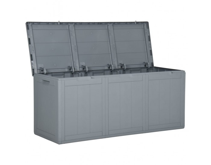 Sonata H Градинска кутия за съхранение, 270 л, сива, PP ратан