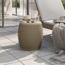Sonata H Градинска кутия за съхранение 4 в 1, светлокафява, полипропилен - Construcții de exterior
