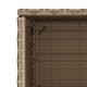 Sonata H Градински шкаф за съхранение бежов 50x55x115 см полиратан