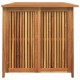 Sonata H Градинска кутия за съхранение 150x80x75 см акациево дърво масив