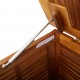 Sonata H Градинска кутия за съхранение 150x80x75 см акациево дърво масив