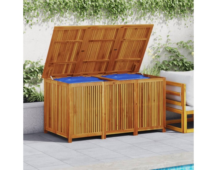 Sonata H Градинска кутия за съхранение 150x80x75 см акациево дърво масив