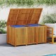 Sonata H Градинска кутия за съхранение 150x80x75 см акациево дърво масив