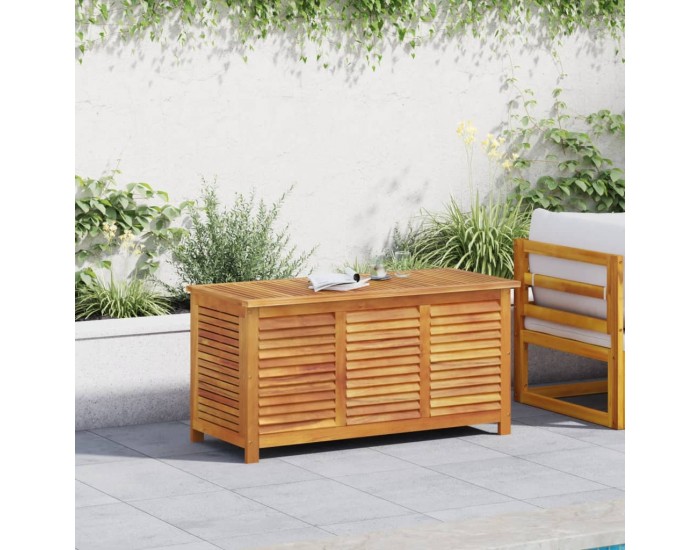 Sonata H Градинска кутия за съхранение 113x50x56 см акациево дърво масив