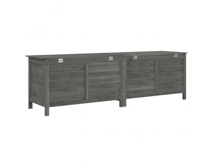 Sonata H Градинска ракла антрацит 198,5x50x56,5 см чам масив