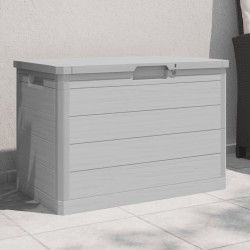 Sonata H Градинска ракла, сив, 77,5x44,5x53 см, полипропилен - Construcții de exterior