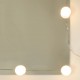 Sonata H LED тоалетка с шкаф, кафяв дъб, инженерно дърво
