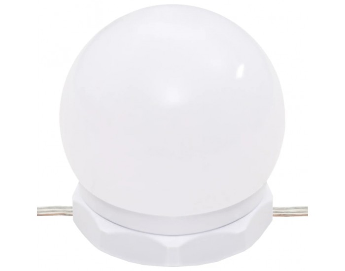 Sonata H Тоалетка с LED, бетонно сиво, 90x50x132,5 см, инженерно дърво