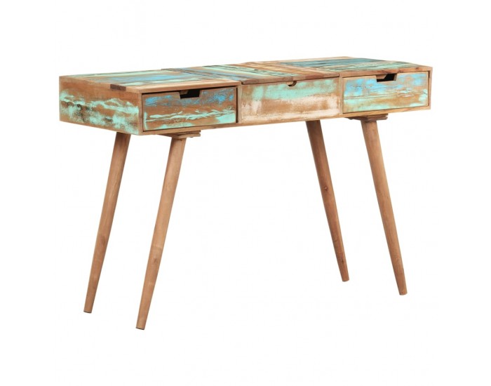 Sonata H Тоалетка с огледало, 112x45x76 см, регенерирано дърво масив