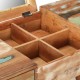 Sonata H Тоалетка с огледало, 112x45x76 см, регенерирано дърво масив