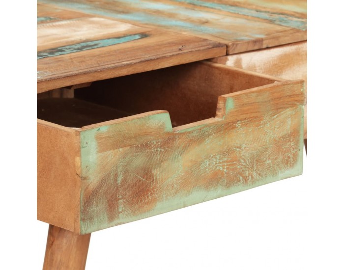 Sonata H Тоалетка с огледало, 112x45x76 см, регенерирано дърво масив