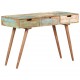 Sonata H Тоалетка с огледало, 112x45x76 см, регенерирано дърво масив