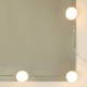 Sonata H Тоалетка с LED, бяла, 74,5x40x141 см