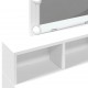 Sonata H Тоалетка с LED, бяла, 80x41x144,5 см