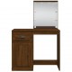 Sonata H Тоалетка с LED лампи, кафяв дъб, 90x42x132,5 см