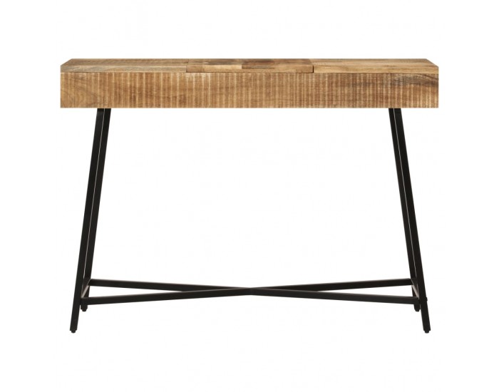 Sonata H Тоалетка, 105x35x75 cм, грубо мангово дърво масив и желязо