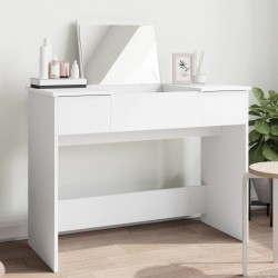 Sonata H Тоалетка с огледало, бяла, 100x45x76 см - Măsuțe de toaletă și oglinzi
