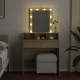 Sonata H Тоалетка с LED, дъб сонома, 80x41x144,5 см
