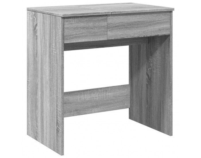 Sonata H Комплект тоалетка с огледало, сив сонома, 73x46,5x120 см