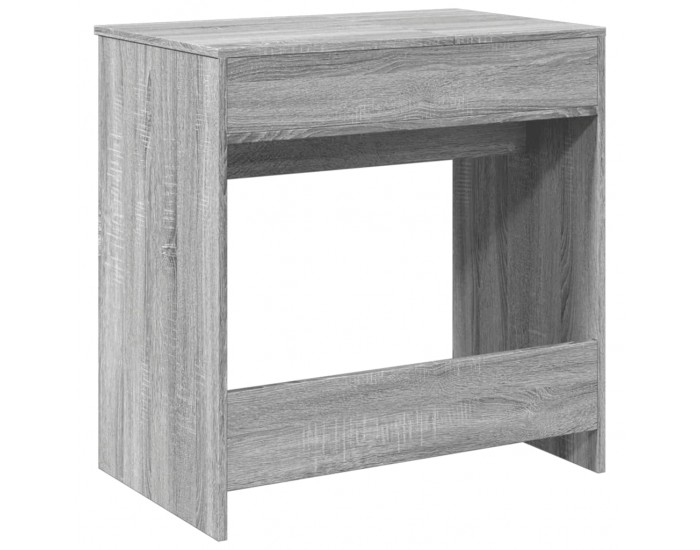 Sonata H Комплект тоалетка с огледало, сив сонома, 73x46,5x120 см