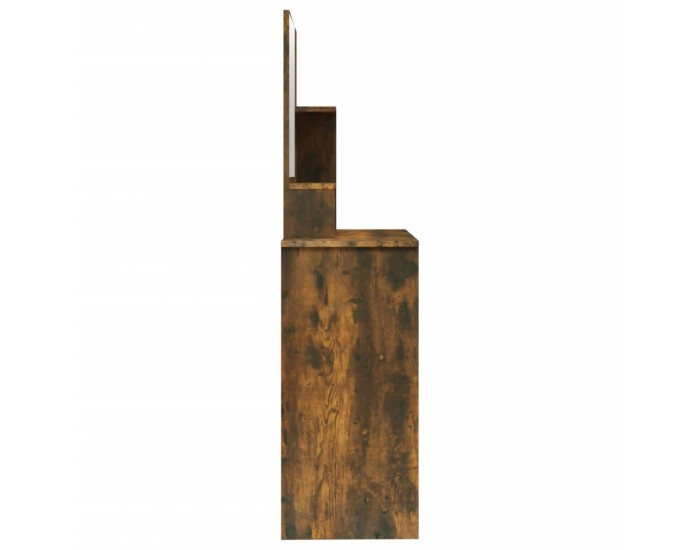 Sonata H Тоалетка с огледало, Опушен дъб, 86,5x35x136 см